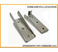 Attacchi in acciaio inox per scalette modello A Trem S30 30 001 coppia