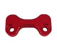 Attacchi Manubrio per Dyna 1999-2017 per Softail 2000-2024 Piastra di Estrazione Posteriore per Manubrio da 1'' per Motociclette Riser per Manubrio per Moto Ricambi Accessori(Red)