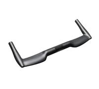 Attacchi manubrio per moto Manubrio per bici da strada lucido opaco 3K in fibra di carbonio completa per bicicletta a scatto fisso in Ox Horn 25,4/31,8 mm Riser per manubrio moto(Gloss 25.4x440mm)