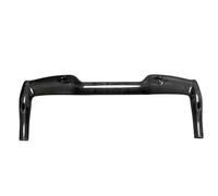 Attacchi manubrio per moto Manubrio per bici da strada lucido opaco 3K in fibra di carbonio completa per bicicletta a scatto fisso in Ox Horn 25,4/31,8 mm Riser per manubrio moto(Matt 31.8x440mm)