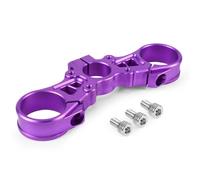 Attacchi manubrio per moto Per Surron Light Bee X Piastra Collegamento A Morsetto Triplo Superiore Staffa Per Bici Da Cross Elettrica In Alluminio(Purple)