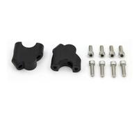 Attacchi Manubrio per R1250RT Morsetto di Sollevamento Universale per Manubrio Offset per Moto per Manubrio per Booster con Kit di Riser Offset Parti Modificate(Black)