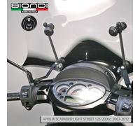 Attacchi parabrezza cupolino Biondi per Aprilia Scarabeo Light 125 200 2011 2012
