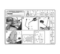 ATTACCHI PARABREZZA PIAGGIO Beverly Tourer 125-250-300-400 2010 A106A GIVI
