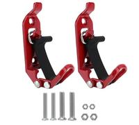 Attacchi Per Barre Portatutto Supporto for pala da 2 pezzi for portapacchi da tetto in lega di zinco, supporto a sgancio rapido, kit di montaggio for garage, camion, staffe di montaggio a parete Kit F