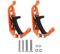 Attacchi Per Barre Portatutto Supporto for pala da 2 pezzi for portapacchi da tetto in lega di zinco, supporto a sgancio rapido, kit di montaggio for garage, camion, staffe di montaggio a parete Kit F
