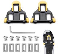 Attacchi Scarpe Bici da Corsa,Set di Piastre per Scarpe da Bicicletta Tacchette,Set di Piastre per Bicicletta Compatibili con Look Cleats,Antiscivolo,per Bici da Strada e da Interno