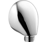 HANSA Coude de raccordement mural, rond, chromé, 04420100, 04420100