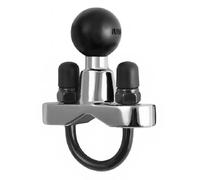 ATTACCO RAM su MANUBRIO MOTO e TUBOLARE CROMATO RAM-MOUNT RAM-B-231CHU CROMATURA