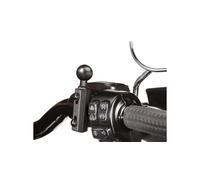 SUPPORTO AVVITABILE PER MANUBRIO SU FORI FRIZIONE PER MOTO RAM-B-309-1