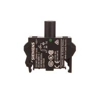 Attacco blocco led verde 24V AC-DC SIRIUS ACT 3SU1401-2BB40-3AA0