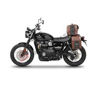 ATTACCO BORSE LATERALI BAGAGLIO MOTO MORBIDE PER TRIUMPH SCRAMBLER 900 18>22