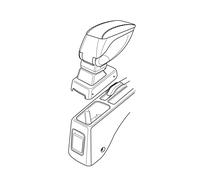 Lampa Attacco bracciolo - compatibile per Honda City (01/06>12/12)