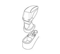 Attacco Bracciolo - Compatibile Per Hyundai Accent (04/06>12/09)