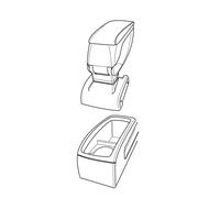 Attacco bracciolo - compatibile per Volkswagen Passat 4p (03/05>12/10) - Volks
