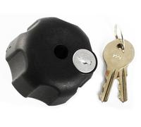 ATTACCO CON CHIUSURA A CHIAVE SECURITY LOCK su SUPPORTI RAM-MOUNT RAM-KNOB3LU