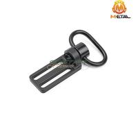 Attacco cinghia da 2 a 1 punto BLACK Metal® (me4049-b)