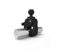 ATTACCO con sfera tipo C RAM MOUNT RAP-400U a PINZA su MANUBRIO MOTO e TUBOLARE