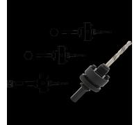 Attacco con trascinatori per frese a tazza