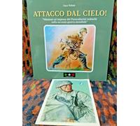 ATTACCO DAL CIELO PARACADUTISTI TEDESCHI FALLSHIRMJAGER PG.176 + 1 CARTOLINA WW2