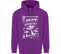 Attacco Degli UFO Alieni Dallo Spazio Felpa Uomo