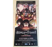 ATTACCO DEI GIGANTI pt2 Locandina Originale 33x70 Poster Film Japan Anime