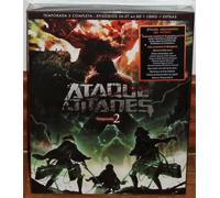 ATTACCO DEI TITANI 2ª STAGIONE COMPLETA NUOVO 2 BLU-RAY+LIBRO (NON APERTO) R2