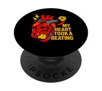Attacco di cuore Il mio cuore ha preso un colpo fresco Mens Surgery Recov PopSockets PopGrip Adesivo