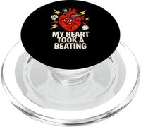 Attacco di cuore Il mio cuore ha preso un colpo fresco Mens Surgery Recov PopSockets PopGrip per MagSafe