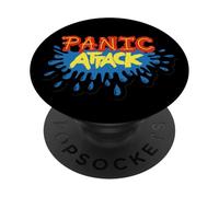 Attacco di panico / Art Nostalgia / Panic Attack Show / Art Head PopSockets PopGrip Adesivo