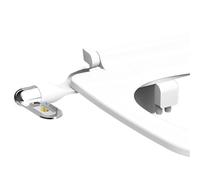 Attacco for bidet ultrasottile, spruzzatore for acqua dolce, ugelli doppi, pressione regolabile, autopulente, non elettrico(3-8 Europe FR ES NL)