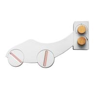 Attacco for sedile WC, spruzzatore d'acqua autopulente non elettrico con controllo 'angolazione 'ugello a pressione regolabile(1-2 Asia AU RU BR CL)