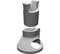 Attacco Fresatrice per Trapano Mini Einhell Compatibile Dremel Stampato 3D
