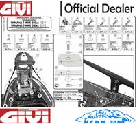 ATTACCO GIVI POSTERIORE SR2013M MONOLOCK YAMAHA T-MAX 530 2015 2016
