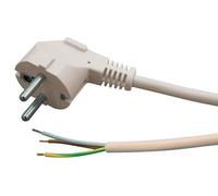 Attacco intrecciato a 3 conduttori 3 x 1,5 mm VDE di colore bianco. Perfetta per garantire un approvvigionamento elettrico sicuro ed efficiente nei tuoi progetti. Ideale per impianti elettrici.