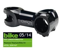 Attacco Manubrio A-Head Thomson Elite X4 Nero 1-1/8" x 0° x 100mm x 31,8mm