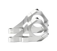 Attacco manubrio a montaggio diretto: controllo di precisione in lega dal design diviso leggero | Morsetto per manubrio a doppia spalla da 31,8 mm - Componente per moto elettrica per bici da