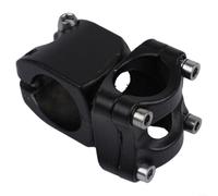Attacco manubrio a scatto fisso in alluminio, lunghezza 32 mm, ideale per la maggior parte delle mountain bike e bici da strada con dimensioni di blocco da 25 4 mm e 28 6 mm