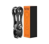 Attacco Manubrio Bici - Ponte di Controllo Manubrio Estensore Leggero per AltezzaManubrio, Componente da Ciclismo Professionale, Connettore Sterzo Resistente per Allenamento Fitness Pezzo Angolato pe