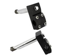 Attacco manubrio BMX in alluminio con attacco a vite da 21,1 mm, regolabile e ap