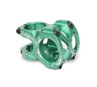 Attacco manubrio cavo per bicicletta, 0 gradi, distanza tra i fori di 35 mm, lunghezza corta 40 mm, in lega di alluminio 6061 per una migliore maneggevolezza della bici da discesa (verde)