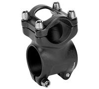 Attacco Manubrio Corto per Bici, 25,4x35mm Cavo Bikepart Manubrio Corto Wake Stelo Manubrio BikeStem Ciclismo per Mountain Road Bike (nera)