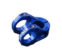 Attacco manubrio da 35 mm, realizzato in lega di alluminio cava per prestazioni migliorate (blu)