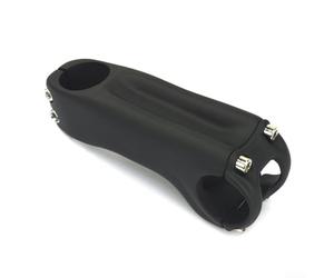 Attacco manubrio da ciclismo su strada con corpo in fibra di carbonio e componenti in alluminio per soluzioni di integrazione cavi interni (120 mm -17 gradi)