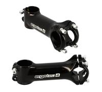 Attacco manubrio in alluminio Ergotec Ahead Set Crab 2 1''1 / 8 + 7° Nero