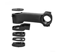 Attacco manubrio in lega di alluminio con cavo interno, aumento di -7 gradi per manubrio da 31,8 mm, componente da ciclismo leggero per mountain bike da strada, finitura nera (31,8 x 110 mm)