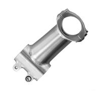 Attacco manubrio in lega di alluminio per biciclette da montagna e da strada, adatto per manubri da 25,4 mm e forcelle da 28,6 mm, lunghezza regolabile tra 80 e 120 mm, include viti M5 x 16 (80 mm)