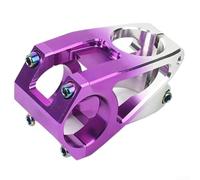 Attacco Manubrio MTB 45mm CNC Lega Alluminio 31.8 | CNC per preciso, lega 6061-T6, leggero e per robusto, 45mm lunghezza, 31.8mm diametro, finitura ossidata(purple-silver)