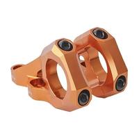 Attacco Manubrio Mtb Attacco manubrio for bicicletta a montaggio diretto for forcelle a doppia corona Accessori for bici da discesa MTB specifici in lega di alluminio 31,8 mm Attacco Manubrio(Orange)