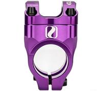 Attacco manubrio MTB in alluminio da 33 mm, lavorato a CNC, in lega 6061, per trail Riders che richiedono una vestibilità di precisione, con sterzo da 28,6 mm e barra da 31,8 mm (viola)